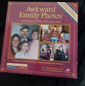 Akward Family Photos Board Game 4-6 Players